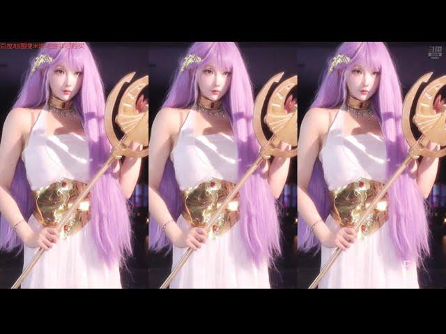 (雅典娜cos)[Minana呀] 20250402 |美女|热舞|"極樂淨土""Starry Night