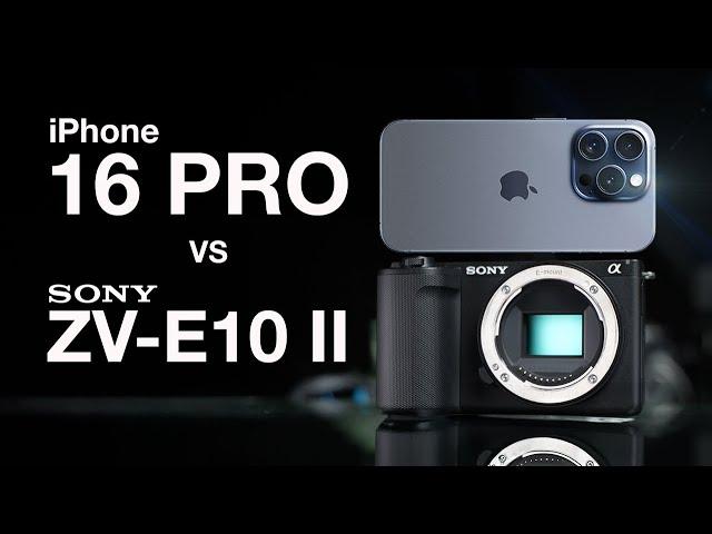 iPhone 16 Pro vs Sony ZV-E10 II - Which Camera is Better?