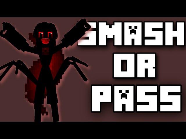 Smash or Pass, but it's Minecraft Horror Mods