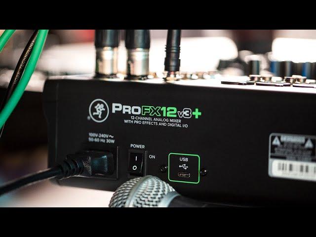 NEW Mackie ProFXv3+ Analog Mixer with Enhanced FX and USB Recording Modes | Demo and Overview