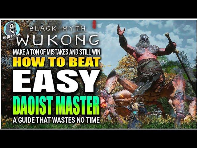 BEST HOW TO BEAT Hundred-Eyed Daoist Master Boss EASY GUIDE | Black Myth Wukong