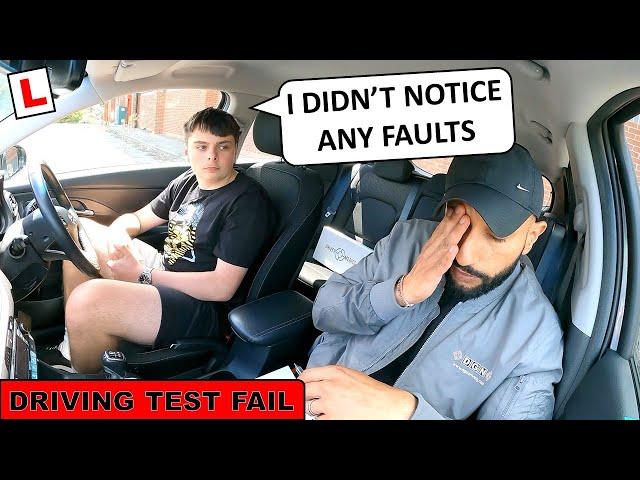 CONFIDENT Learner Driver Is SHOCKED He Failed His Driving Test