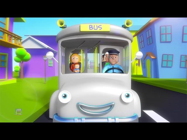 Baby Toons Network Rhymes Russia | колеса на автобусе | рифмы для детей | Wheels On The Bus