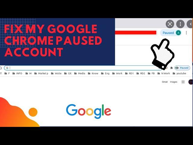 How do I fix my Google Chrome paused account