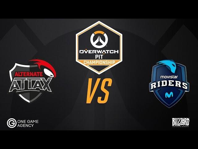 EX ALTERNATE vs Movistar Riders | Group B - PIT Championship Europe Overwatch PIT  Overwatch PIT