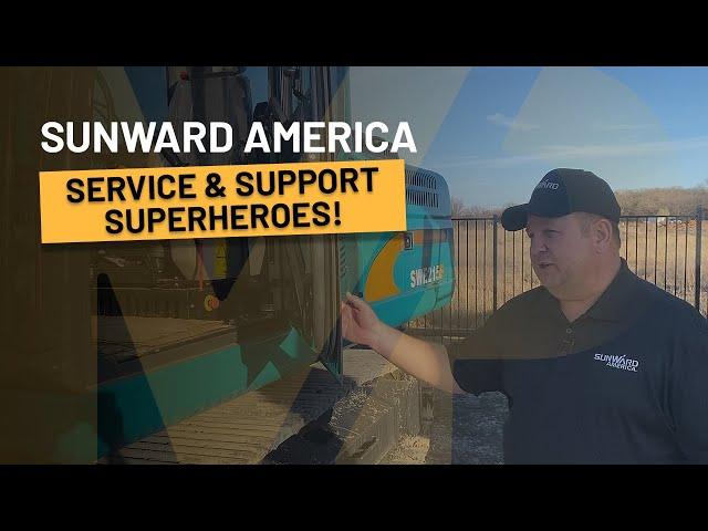We Talk Spare Parts, Excavators & High Flow Hydraulics with Head of Service at Sunward America!