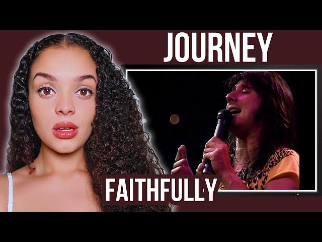 First Time Hearing Journey - Faithfully Reaction | Rere Reacts