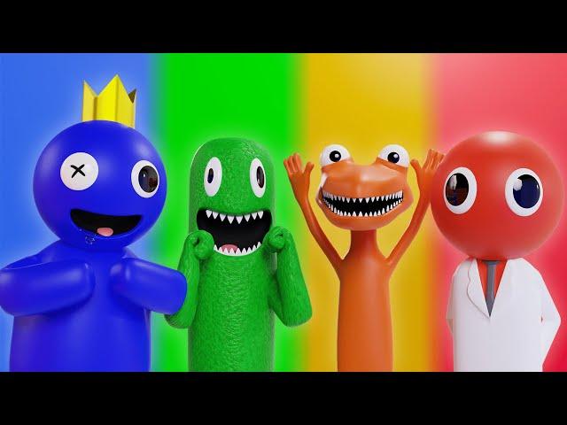 Paranoid Meme - Rainbow Friends | 3D Animation