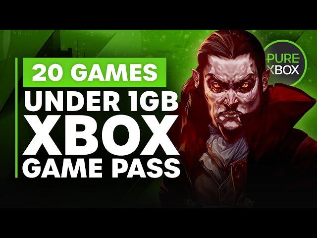 20 Games Under 1GB on Xbox Game Pass