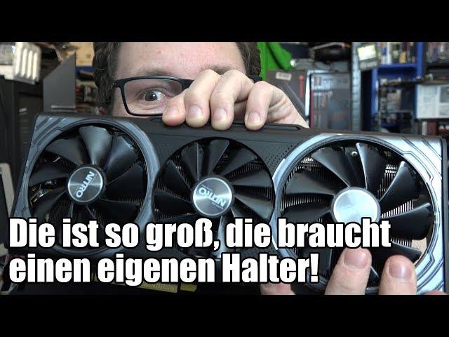 Sapphire RX Vega 64 Nitro+ - Der Kniff mit dem Halter