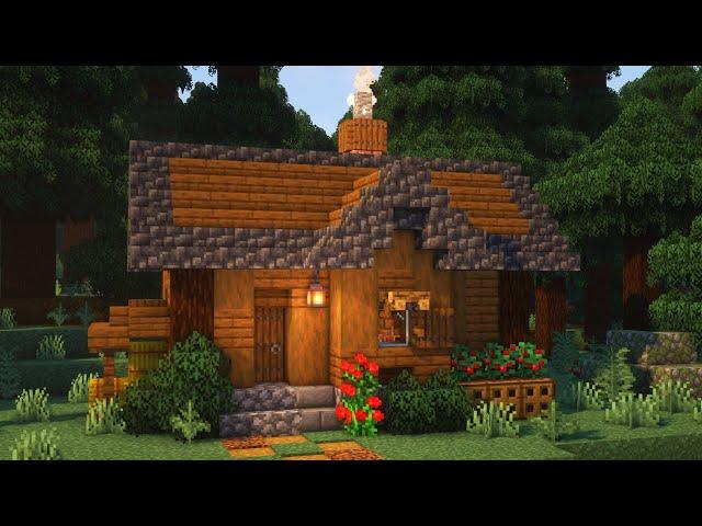 The PERFECT Starter House in Minecraft [Tutorial]