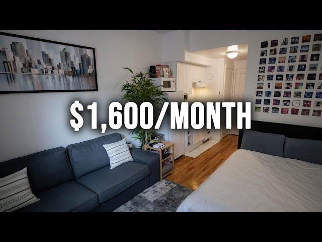 My Tiny 200 Sq Ft Studio in Manhattan | NYC Apartment Tour