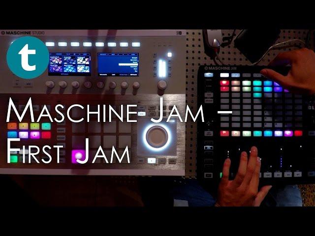 Native Instruments Maschine Jam - first Jam ;)