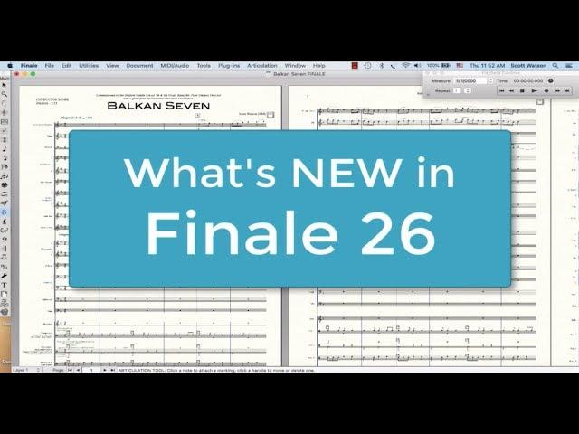 Finale 26: Review & What's New