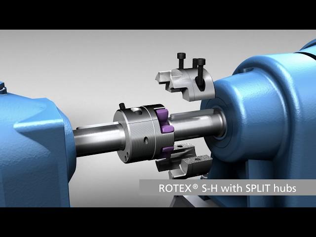 ROTEX® 38 SH: flexible jaw couplings - KTR Systems