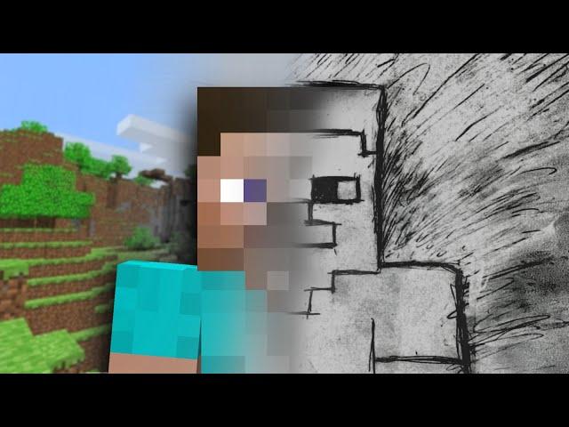 Minecraft but it's all a fading memory...