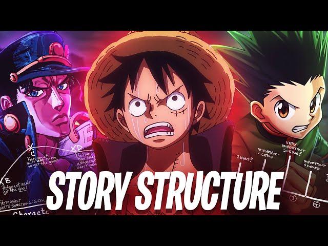 How to Build Anime Through Arcs - Hunter X Hunter, One Piece, JoJo's Bizarre Adventure!