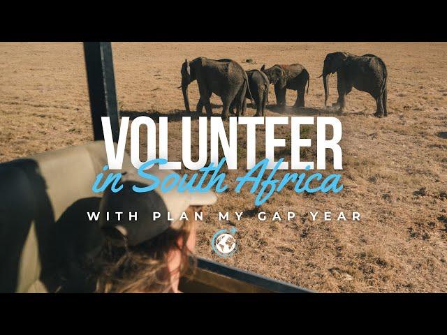 South Africa Wildlife Reserve Volunteers with PMGY