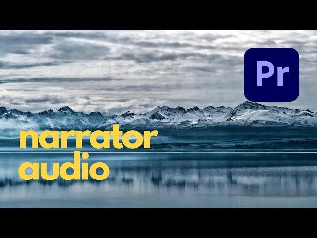 Narration Voice Presets for Premiere Pro For Sounding PERFECT!