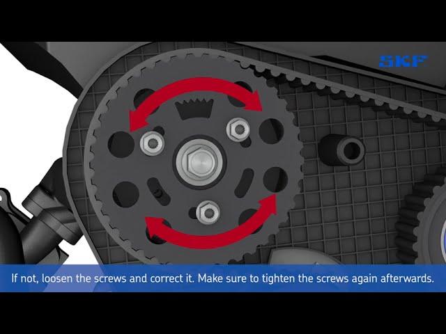 #Tutorial - How to replace the SKF timing belt and water pump kit VKMC 01148-2 for Audi A1?