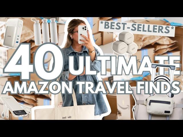 40+ *ULTIMATE* AMAZON TRAVEL FINDS: packing organization + amazon travel must haves + pack with me