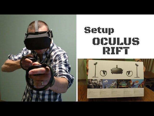 Oculus Rift Setup 2017 Bundle with 2 Sensors