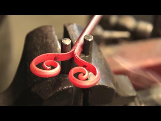 Ковка.Как сделать кованый ключ. Blacksmith.How to make a forged key