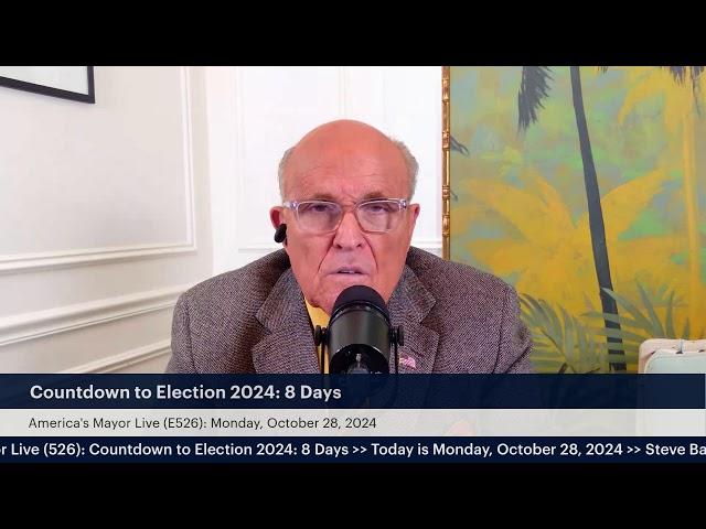 America's Mayor Live (526): Countdown to Election 2024—8 Days