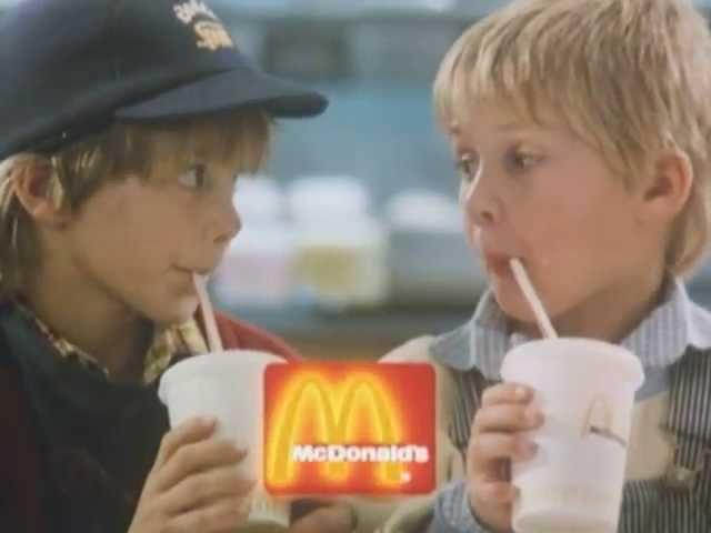 McDonald´s TV Werbespot Kinder 1985