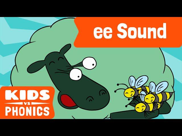 ee | Fun Phonics | How to Read | Made by Kids vs Phonics