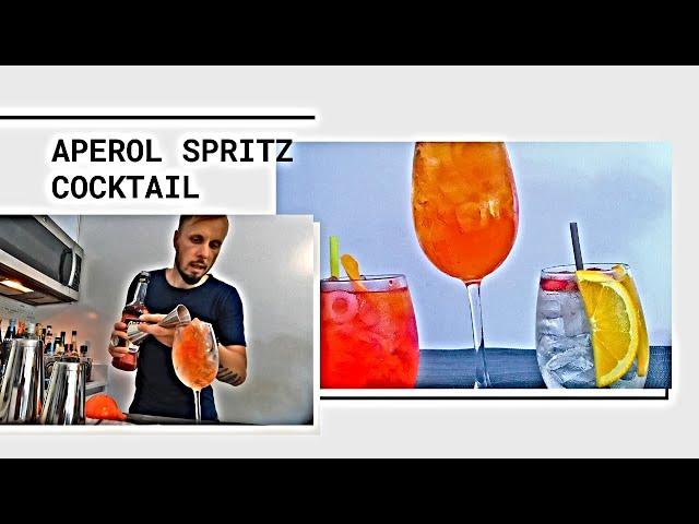 How To Make Aperol Spritz At Home | Cocktail Recipes