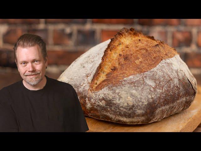 Homemade Yeasted Artisan Bread | How to make bread | Foodgeek Baking