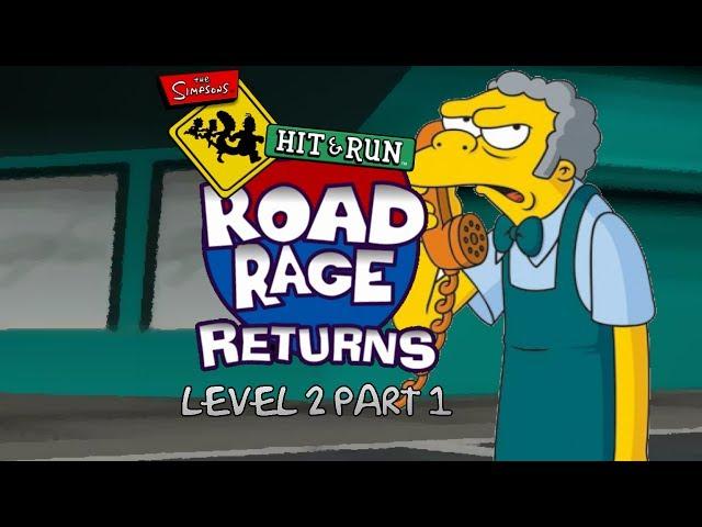 The Simpsons Hit and Run: Road Rage Returns Level 2 Part 1