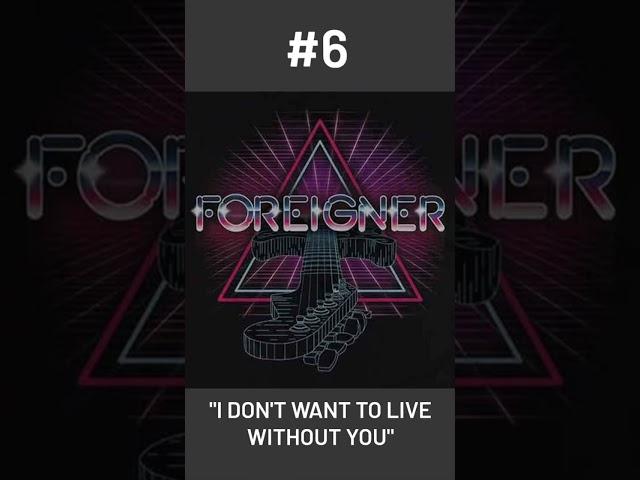 MY TOP 10 FOREIGNER SONGS OF ALL TIME