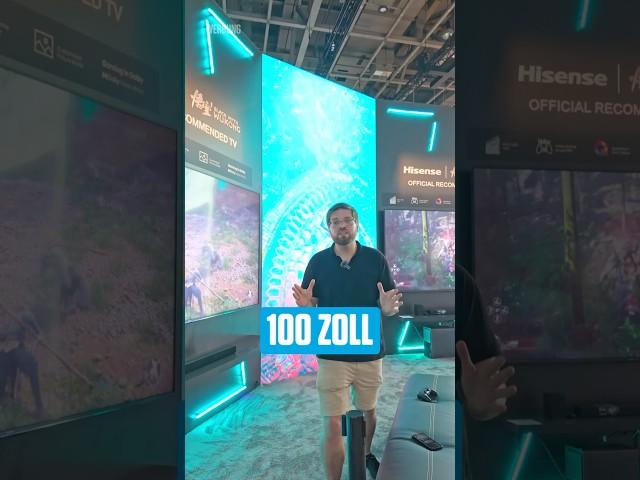 So bekommst du 100” in dein Wohnzimmer #ifa2024 @hisense_deutschland2147