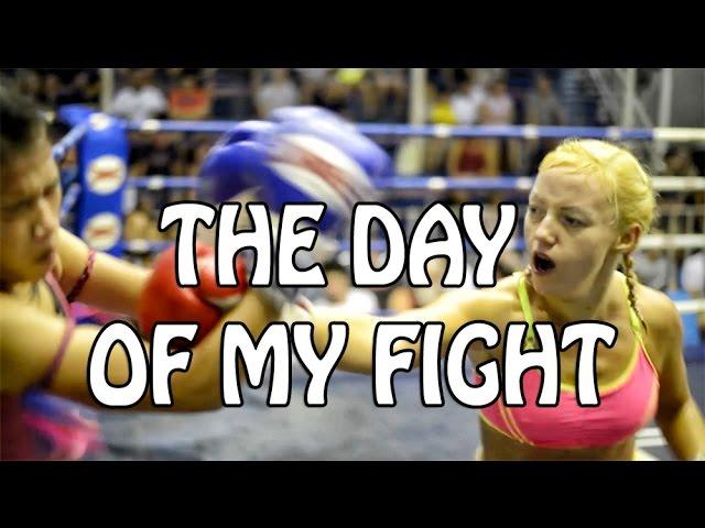 The Day of my Muay Thai Fight!  Katya's Vlog #7