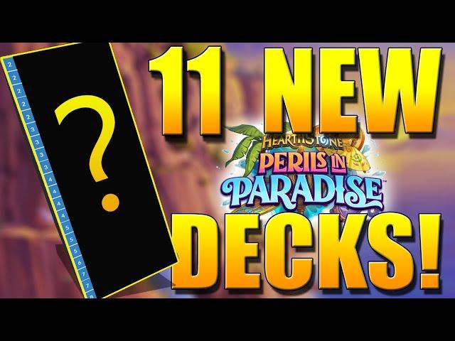 11 NEW Perils in Paradise Decks!