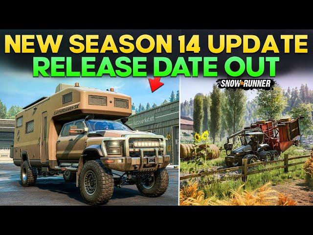 New Season 14 Update Release Date Out in SnowRunner Everything You Need to Know