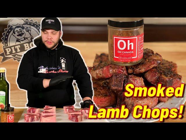 Lamb Chops | Reverse Seared And Smoked In a Pit Boss Pellet Smoker