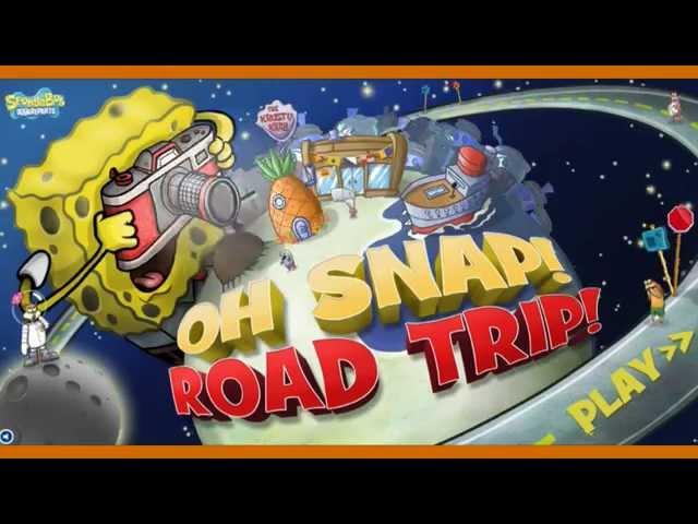 Pieguy Plays: SpongeBob's Oh Snap! Road Trip