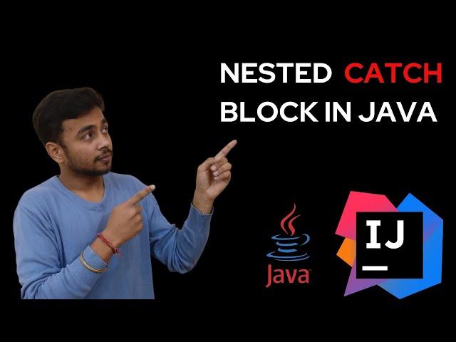 nested catch block in java | nested block | exceptions handling  |@Skills021