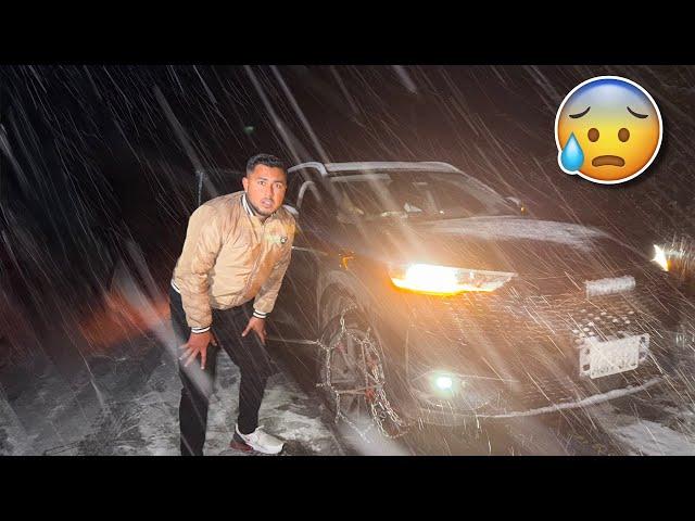 Stuck in Heavy Snow ️ Mein Buhat Dar Gaya Tha