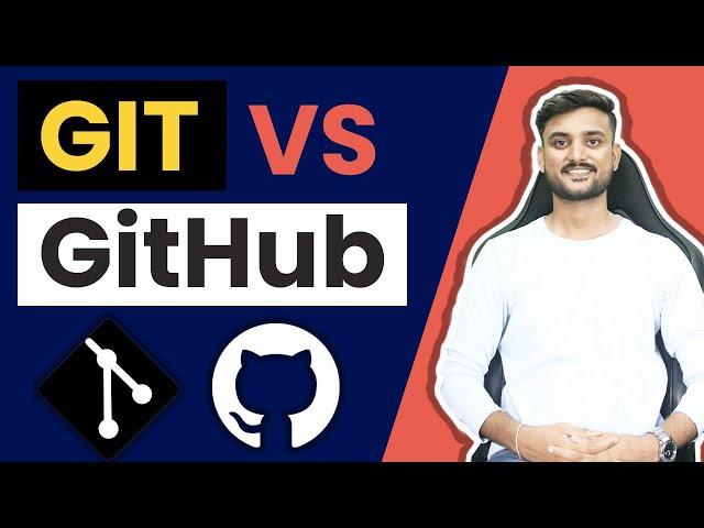 Git vs Github Explained - Easy Explanation - Hindi