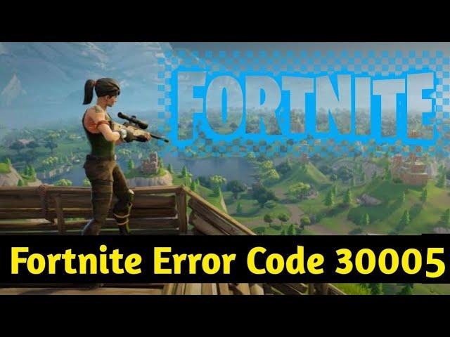 Fix Fortnite Easy Anti Cheat Error 30005