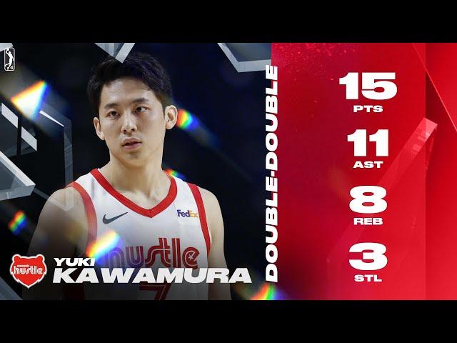 Yuki Kawamura Records 15 PTS & 11 AST Double-Double VS. Squadron