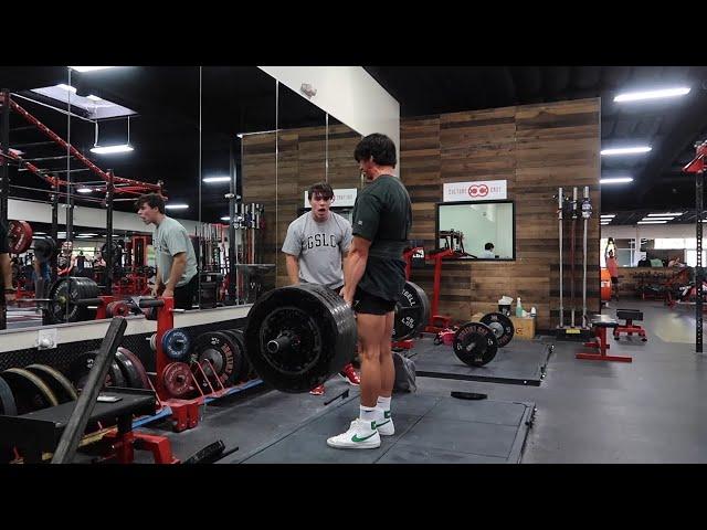 GABE DEUTSCH 585 CONVENTIONAL  DEADLIFT W/ THE POWER OF LEXX