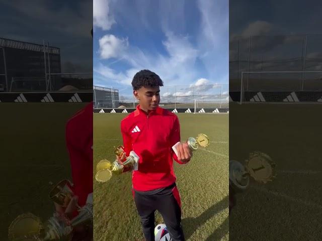 a day in the life of Lamine Yamal  #adidas #football #lamineyamal