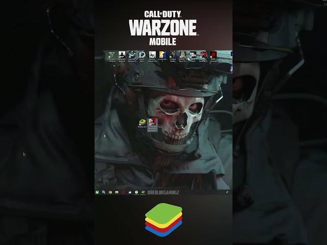 Warzone Mobile on BlueStacks PC Test #shorts