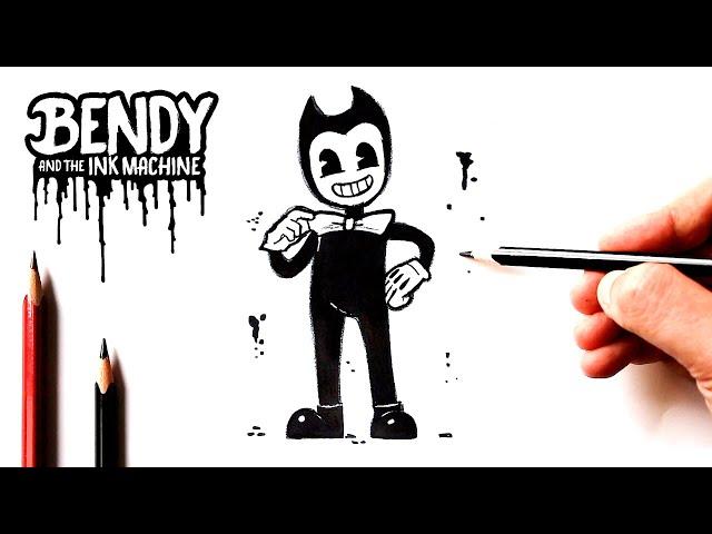 How to Draw Ink Bendy | Bendy and the ink machine