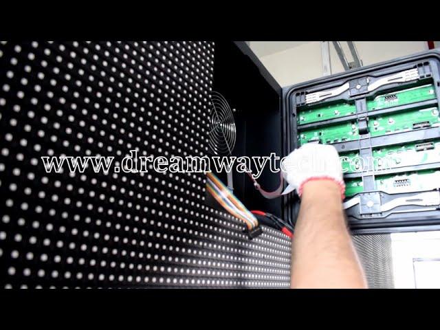 How to Install Front Service LED Module to the LED Screen